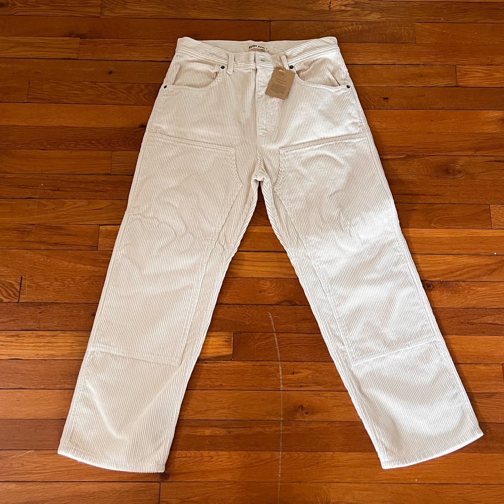 Rudy Jude Cream Corduroy Trousers
